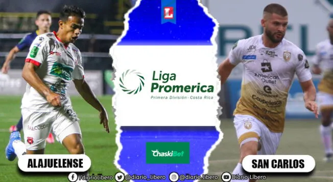 Alajuelense vs San Carlos en un duelo importante por la Liga Promerica de Costa Rica