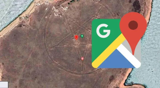 Google Maps: usuario encuentra estrella satánica en Kazajistán