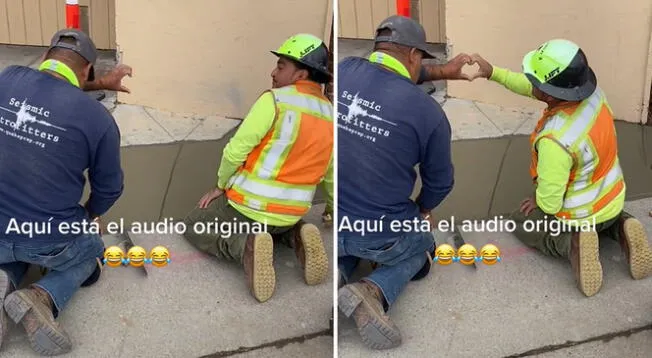 Mira la divertida broma que le realizó un obrero a su compañero por una herramienta Mira la divertida broma que le realizó un obrero a su compañero por una herramienta
