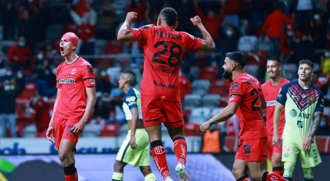 Toluca venció a América, puntero de la tabla de la Liga MX por 3 a 1