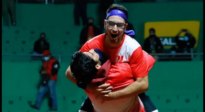 'Nico' Álvarez fue el encargado de darle el triunfo a Perú tras vencer a Fatic en dos sets