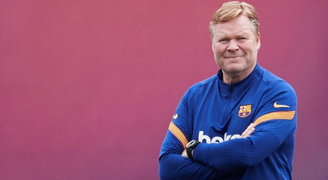 Ronald Koeman habló sobre la temporada del Barcelona