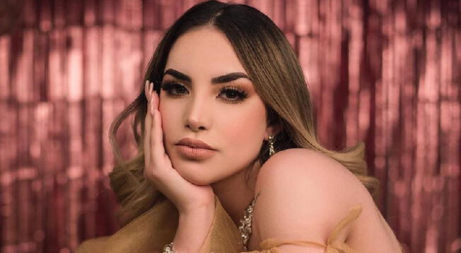 Kimberly Loayza presentó el vestido con el que bailará en