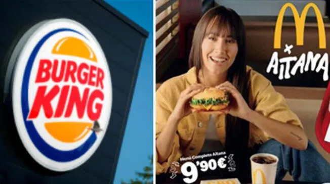 Viral: Burger King se burla de MacDonalds tras anuncio de hamburguesa con Aitana f Viral: Burger King se burla de MacDonalds tras anuncio de hamburguesa con Aitana f