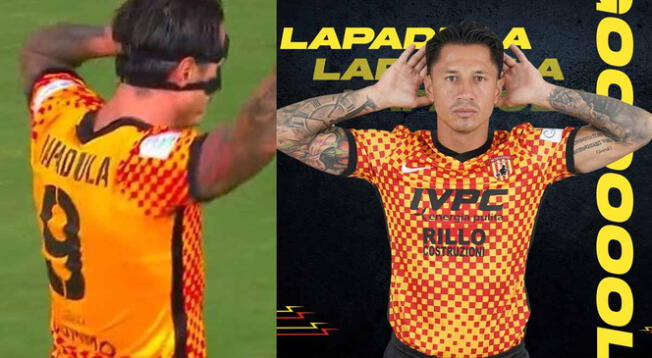 Gianluca Lapadula y su primer gol con Benevento en la Serie B de Italia