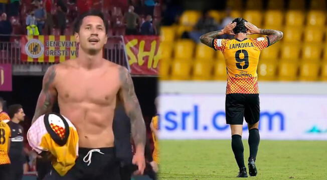 Gianluca Lapadula no ocultó su sentir tras triplete con Benevento