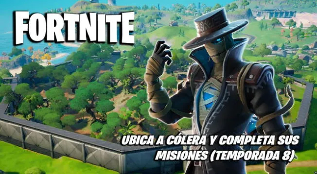 Fortnite: dónde hallar a Cólera y las misiones de tarjeta perforada