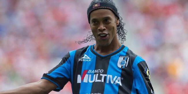 Ronaldinho recuerda primer gol que hizo en la Liga MX