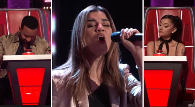 Carolina Alonso sorprendió en The Voice 2021.