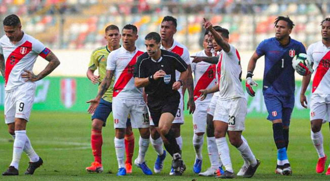 Perú vs Colombia amistoso 2019