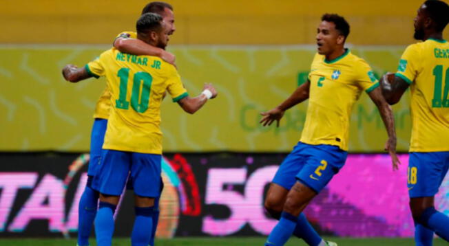 Neymar encabeza la lista de convocados en Brasil para triple fecha de Eliminatorias en octubre.