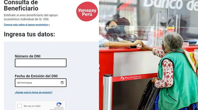 Conoce todos los detalles sobre el bono Yanapay de 350 soles. Conoce todos los detalles sobre el bono Yanapay de 350 soles.
