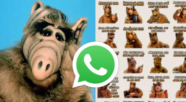 WhatsApp: Cómo descargar stickers del extraterrestre Alf
