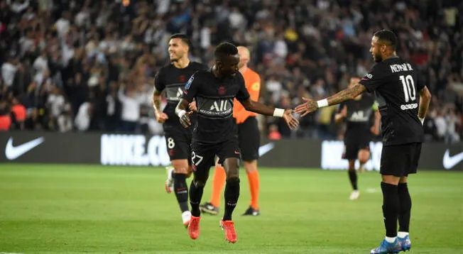 PSG venció 2-0 a Montpellier por la fecha 8 de la Ligue 1 Francia