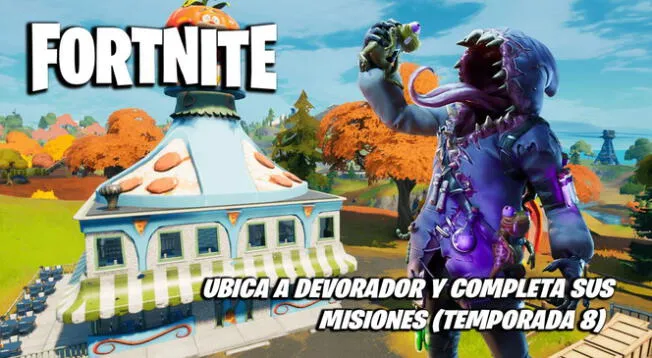 Fortnite: dónde hallar a Devorador y misiones de tarjeta perforada Fortnite: dónde hallar a Devorador y misiones de tarjeta perforada