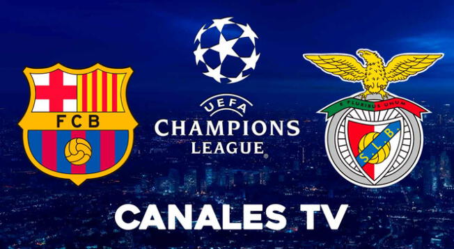 Canales de TV para ver Barça vs. Benfica EN VIVO por la Champions League 2021
