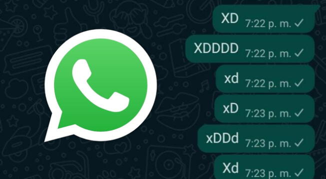 WhatsApp: descubre las diferencias entre xd, xD y xDDDD