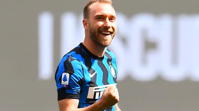 Christian Eriksen llegó al Inter de Milán en el 2020