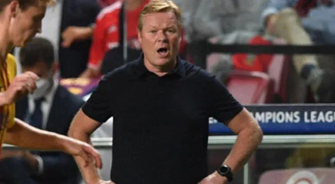 Ronald Koeman podría dejar Barcelona por resultados negativos. Foto: AFP