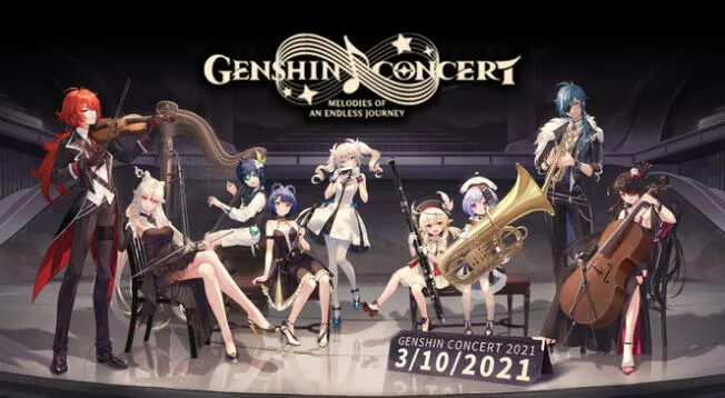 Genshin Impact: horario del concierto online - Latinoamérica Genshin Impact: horario del concierto online - Latinoamérica