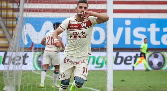 Luis Urruti registra tres goles en Liga 1.