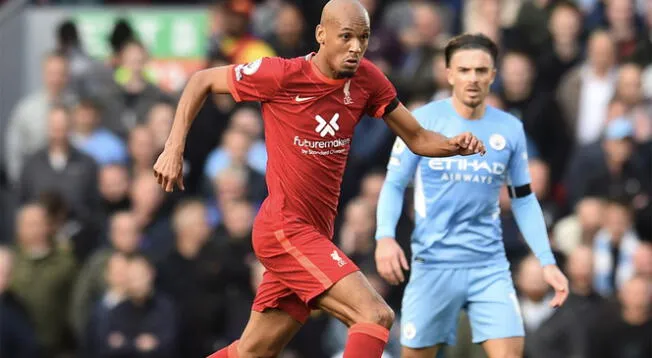 Liverpool igualó 2-2 con el Manchester City.