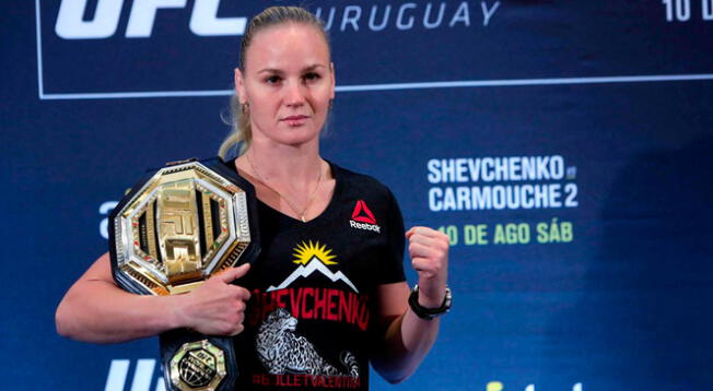 Valentina Shevchenko es la peleadora de la UFC que más gana en Sudamérica