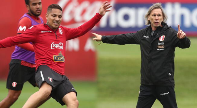 Paolo Guerrero lidera el ataque de la Selección Peruana ante Chile