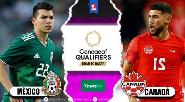 México se enfrenta ante Canadá por el octogonal final rumbo a Qatar 2022