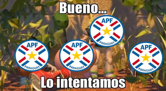 Los mejores memes tras el partido entre Paraguay y Argentina