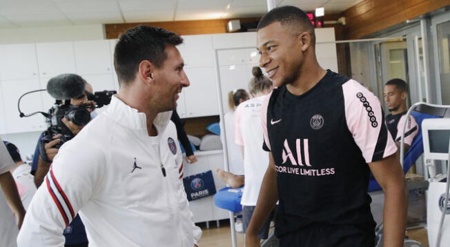 Lionel Messi y Kylian Mbappé comienzan a entenderse en el PSG