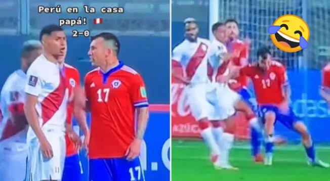 TikTok: parodia de la patada de Marcos López a Gary Medel es viral