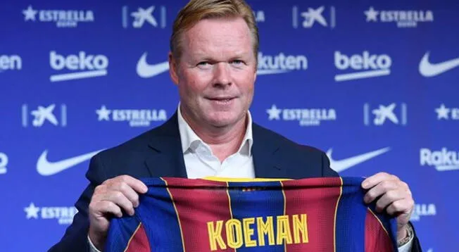 Koeman tiene contrato con el Barcelona hasta el 2022 Koeman tiene contrato con el Barcelona hasta el 2022