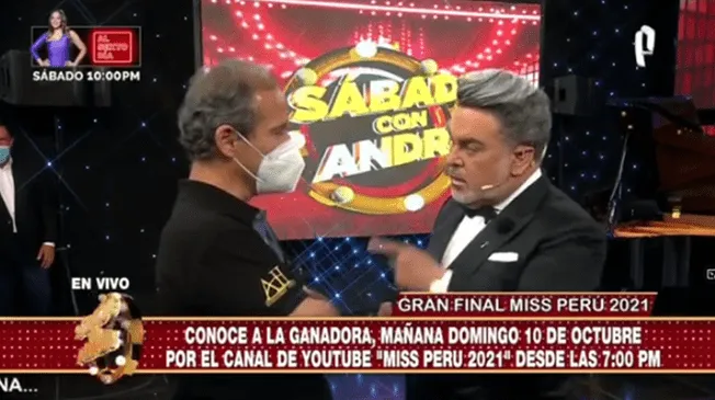 Andrés Hurtado causó polémica con broma. Andrés Hurtado causó polémica con broma.