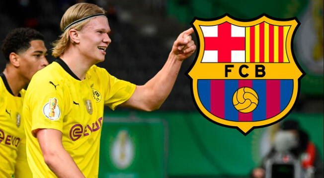 Erling Haaland ilusiona a los hinchas 'culés' tras la buena noticia que recibió Barcelona