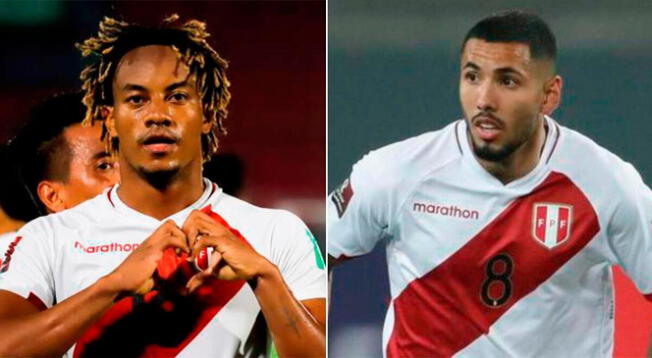 André Carrillo y Sergio Peña son los jugadores más influyentes de Perú en las Eliminatorias Qatar 2022.