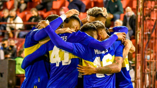 Boca Juniors sumó tres puntos en su visita al Estadio Tomás Adolfo Duco. Foto: Boca Juniors