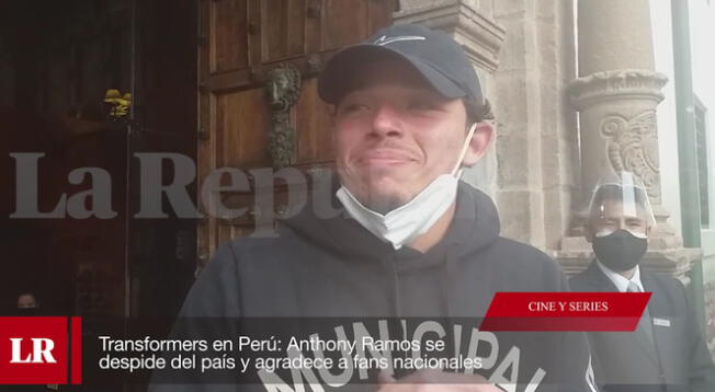 Anthony Ramos se despidió del Perú con emotivo mensaje