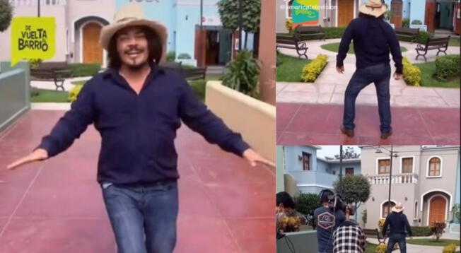 TikTok: Erick Elera realiza el popular 'baile del avestruz' en De vuelta al barrio