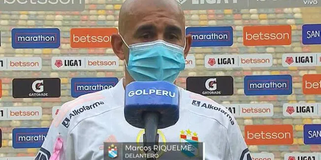Marcos Riquelme habló sobre la final de la Liga 1