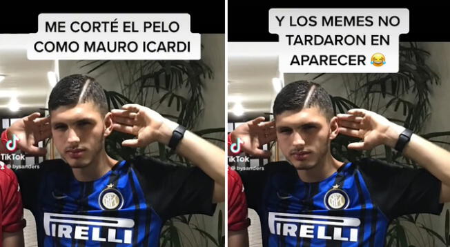 Joven es blanco de memes tras cortarse el cabello como Mauro Icardi Joven es blanco de memes tras cortarse el cabello como Mauro Icardi