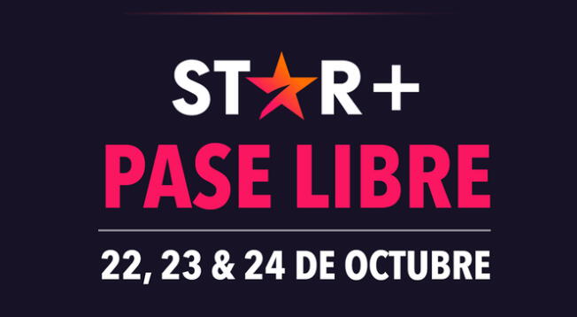 Conoce más sobre el pase libre que ofrece Star Plus Conoce más sobre el pase libre que ofrece Star Plus