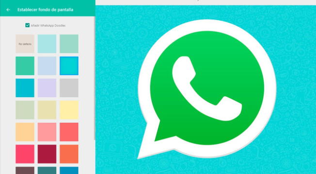 Personaliza los chats de WhatsApp Web.