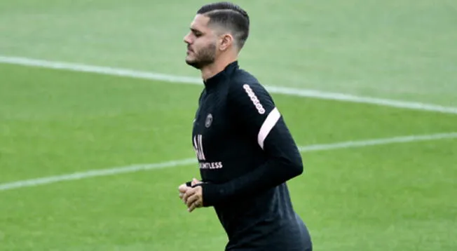 Mauro Icardi se ausentó cuatro días en el PSG.