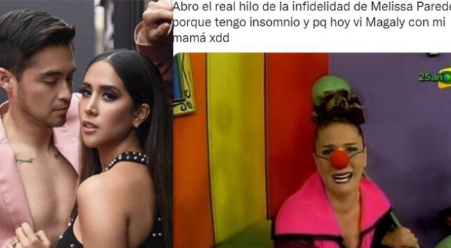 Hilo en Twitter para resumir la historia de Melissa Paredes y el 'Gato' Cuba Hilo en Twitter para resumir la historia de Melissa Paredes y el 'Gato' Cuba