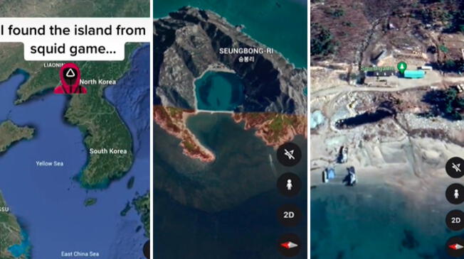 Usuarios habrían revelado por Google Maps la localización de 'El juego del calamar' Usuarios habrían revelado por Google Maps la localización de 'El juego del calamar'