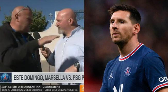 Lionel Messi es tildado de "enemigo" por hincha de Marsella.