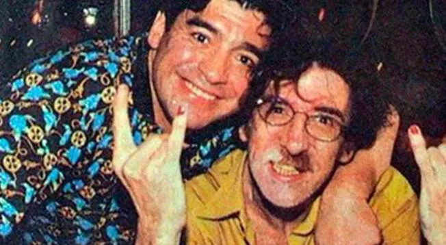 Charly García y Diego Maradona