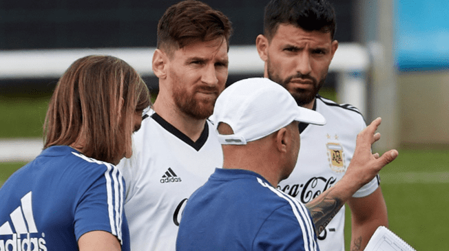 Sampaoli confesó que no habla con Messi desde Rusia 2018