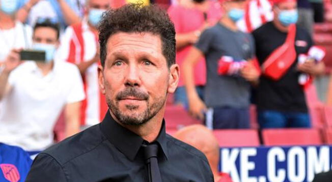 Diego Simeone es el actual técnico del Atlético de Madrid